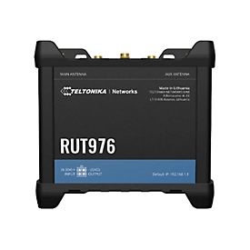 Teltonika RUT976 - Wireless Router - Netz - WWAN 4-Port-Switch - 5G, LTE - 4G, 5G