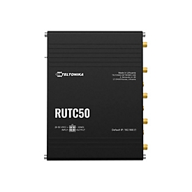 Teltonika RUTC50 - Wireless Router - WWAN 4-Port-Switch - 1GbE, PPP, DNP3 - Wi-Fi 6 - 2,4 GHz