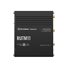 Teltonika RUTM11 - Wireless Router - WWAN 4-Port-Switch - 1GbE, PPP - Wi-Fi 5 - Dual-Band