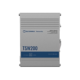Teltonika TSW200 - Switch - unmanaged - 8 x 10/100/1000