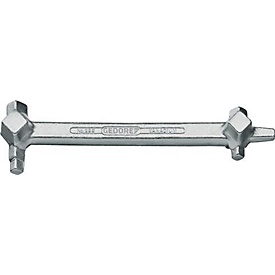 Tenon wrench 299 VK 8,7-13mm VK Crowns 6,8-19mm L.220mm GEDORE