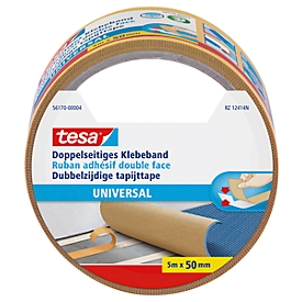 Tesa doppelseitiges Klebeband 5 m x 50 mm