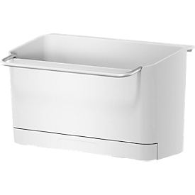 tesa® Kitchen Accessories Sink Organizer Set, white, Power.Kit, L 205 x W 140 x H 120 mm, incl. adapter &amp; spirit level,