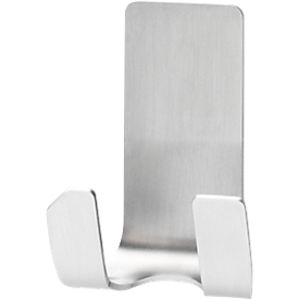 tesa Powerstrips Gancho impermeable Zoom, de metal, para cuartos húmedos, Gancho doble