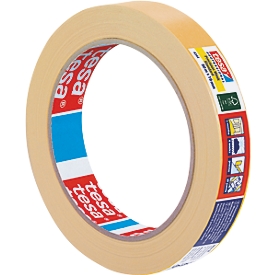 tesa® Professional 4344 Crêpe de précision, 19 mm × 50 m, Washi, orange - 3 mon. intérieur/4 sem. extérieur
