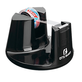 tesafilm® tafelafroller Easy Cut Compact, zwart