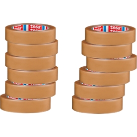 tesapack 4124, transparent, 25 mm, 12 rolls
