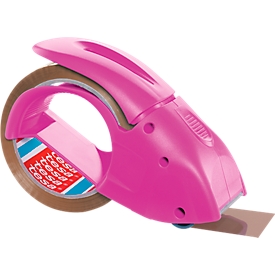 tesapack® tape dispenser pack´n´go, pink