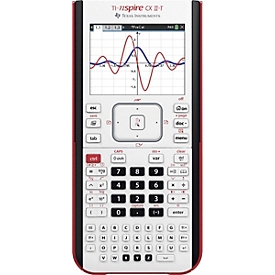 Texas Instruments Grafikrechner TI-Nspire CX II-T, Akkubetrieb, mit Schutzdeckel, schwarz