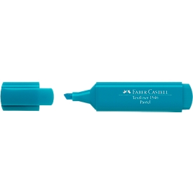 Textmarker von FABER-CASTELL, türkis, 10 Stück