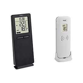 TFA LOGOneo - Thermometer - digital - Schwarz