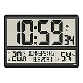 TFA Thermo-Hygrometer - digital - Schwarz