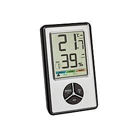 TFA Thermo-Hygrometer - digital - Silber