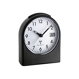 TFA Wecker - Quarz - Schreibtisch - Schwarz