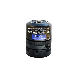 Theia Ultra Wide - CCTV-Objektiv - verschiedene Brennweiten - Automatische Irisblende - 10.2 mm (1/2.5"), 8.5 mm (1/3"), 8.5 mm ( 1/3" ) - CS-Halterung