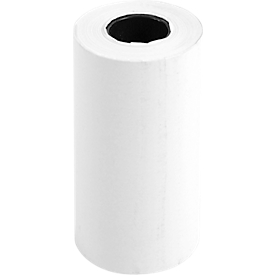 Thermal roll Exacompta, reverse printed, 1-ply, 55 g/m², L 9 m x W 57 mm, Ø 30 mm, 20 rolls, white