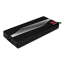 Thermaltake ToughPower Ultra Slim - Netzteil - Wechselstrom 115/230 V - 65 Watt - aktive PFC - Schwarz
