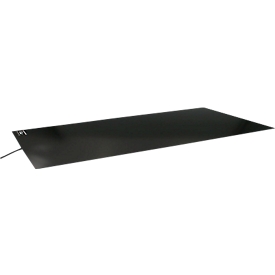 Thermo Infrarot-Wärmeplatte Typ 2070-115, L 700 x B 200 mm, 40-115 W, mit Drehdimmer, selbstklebend, schwarz