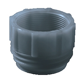 Thread adapter for electric drum and IBC pumps CEMO, from 2" fine (l) to 2" Mauser coarse (A) S70 x 6