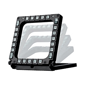 ThrustMaster MFD Cougar Pack - Flugsimulator-Instrumentenbrett - 20 Tasten - kabelgebunden (Packung mit 2)