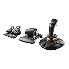 ThrustMaster T.16000M FCS Flight Pack - Joystick, Gashebel und Pedale - kabelgebunden - für PC