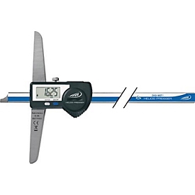 Tiefenmessschieber DIN 862 DIGI-MET IP67 200mm D.ausg.ger.Schiene