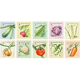 Timbres postaux belges - non-prior - paquet de 50 pièces