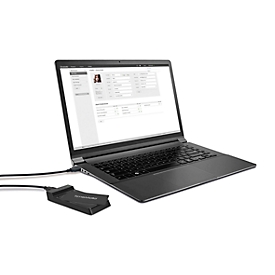 TimeMoto USB-RFID-lezer RF-150, voor mobiele tijdregistratie, compatibel met m. TimeMoto
