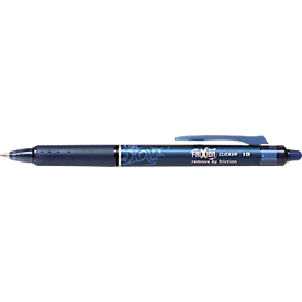 Tintenroller FRIXION Clicker, Minendurchmesser 1 mm, Strichstärke 0,6 mm, schwarzblau, 12 Stück