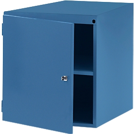 Tiroirs inférieurs Manuflex, pour établi Profi de profondeur 700 mm, bleu brillant