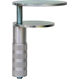 Tischklemme D.73+90mm 2 Metallplatten Tischplatte 90mm BAUER & BÖCKER