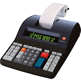 Tischrechner TA 1121 PD Eco, 12-stellige LCD-Anzeige, Papierrolle, B 210 x T 310 x H 80 mm