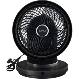 Tischventilator VT 66566, 4 Leistungsstufen, oszillierend, Timerfunktion, mit Fernbedienung, B 300 x T 240 x H 350 mm, schwarz