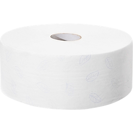 Toilettenpapier Tork® Jumbo Advanced 120272, 2-lagig, T1-kompatibel, 6 Rollen á L 360 m x B 94 mm, FSC®-Papier, weiss
