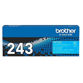 Toner Brother TN-243C, printcapaciteit ca. 1000 pagina's, cyaan