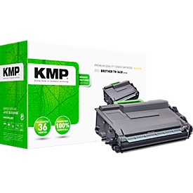Toner KMP, ersetzt Brother TN3430, bis 3000 Seiten, Einzelpack, schwarz
