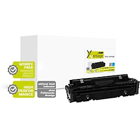 Toner KMP, ersetzt HP 415A (W2031A), bis 2100 Seiten, Einzelpack, cyan