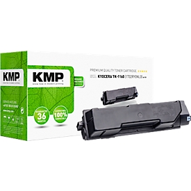 Toner KMP, ersetzt Kyocera TK1160, bis 8200 Seiten, Einzelpack, schwarz