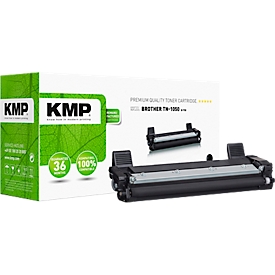 Toner KMP, remplace Brother TN1050, jusqu'à 1000 pages, pack individuel, noir