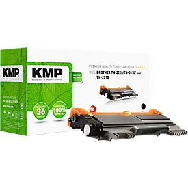 Toner KMP, remplace Brother TN2220, jusqu'à 2600 pages, pack individuel, noir