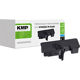 Toner KMP, remplace Kyocera TK-5430C (1T0C0ACNL1), jusqu'à 1250 pages, pack individuel, cyan