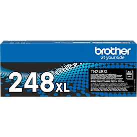 Toner original Brother TN-248XLBK, jusqu'à 3000 pages A4, noir