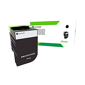 Toner original Lexmark 802HE, pack individuel, noir