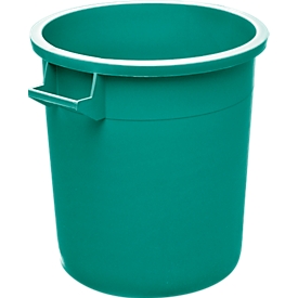 Tonne, aus HDPE, stapelbar 50 Liter, grün