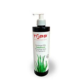 TOPP alcohol gel 70% met aloë vera en panthenol, 500 ml