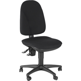 Topstar bureaustoel POINT 300, permanent contact, zonder armleuningen, lendenwervelsteun, zwart
