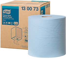 TORK® Advanced 430 Mehrzweck-Papierwischtuch, 260 x 340 mm, extra stark, blau, 1 Rolle