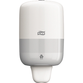 Tork® Dispensador Mini 561000, para jabón líquido, certificado "Easy to use", plástico, blanco