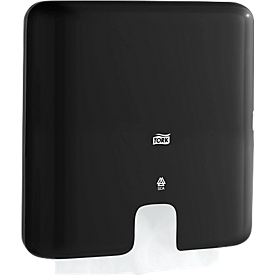 Tork® Handdoekdispenser Interfold 552108- mini - B 302 x D 101 x H 295 mmH2 - Intergevouwen systeem - zwart