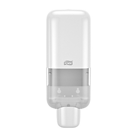 Tork S4 Soap &amp; Disinfectant Dispenser Elevation White, for foam/liquid/gel, level indicator, S4